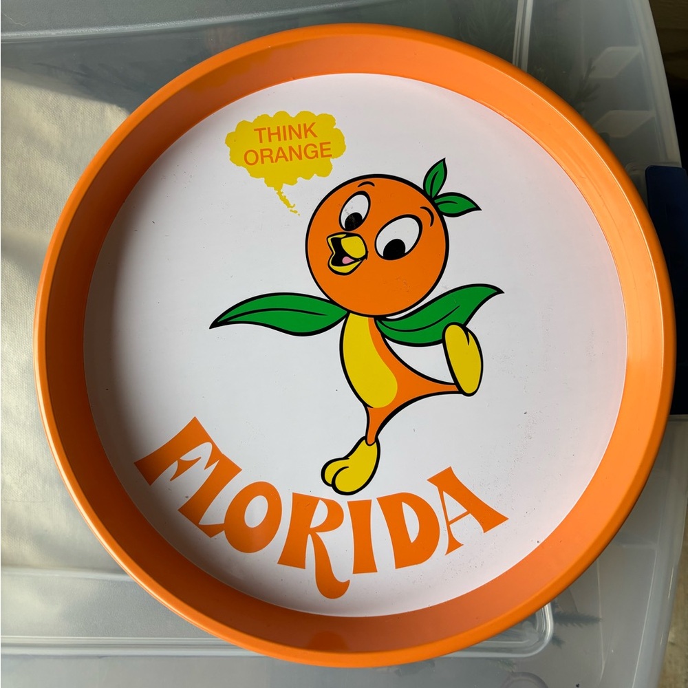 Disney Orange Bird Tray